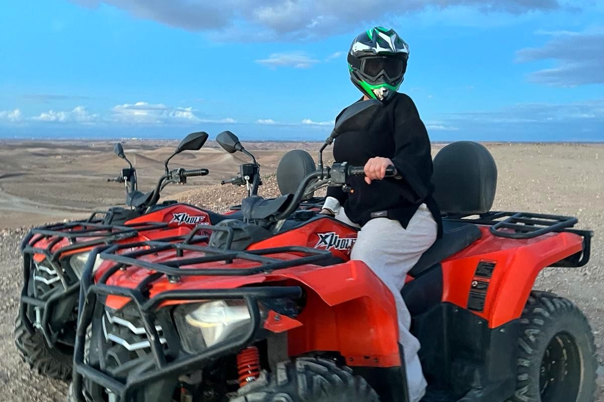 Excursion quad dans le désert d'Agafay