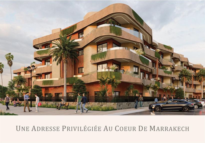 Résidence La Perle — façade de jour