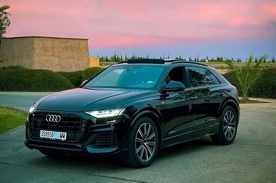 Audi Q8 en location à Marrakech
