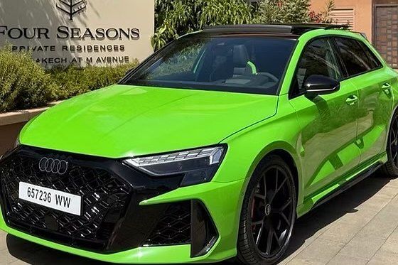 Location Audi RS3 à Marrakech